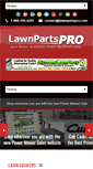 Mobile Screenshot of lawnpartspro.com